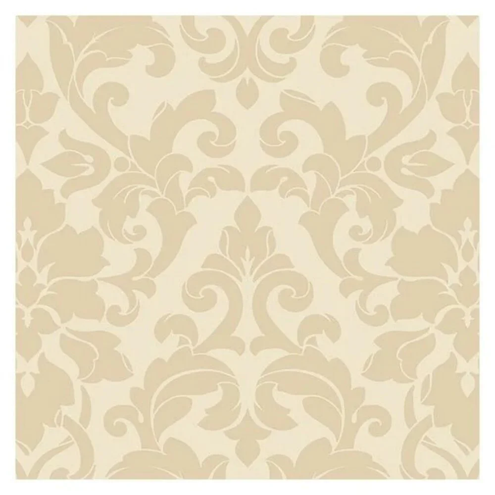 NEW Norwall Stripes Damasks Wallpaper DS29713 Beige lot of 2 rolls Luxury